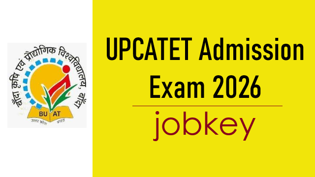 UPCATET 2026 Online Form-jobkey